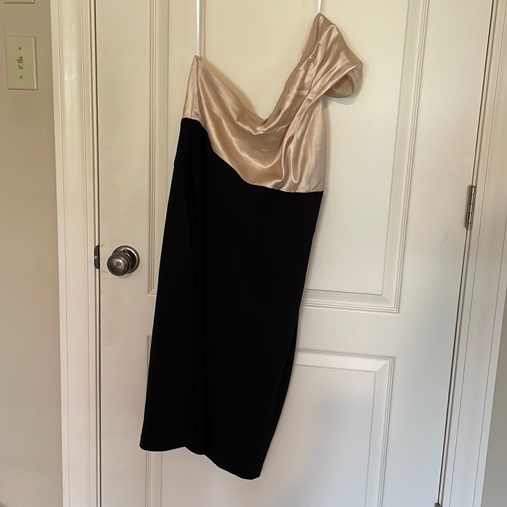 London Times One Shoulder Dress